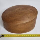 Old wooden hat shape on foot, 1900, 30