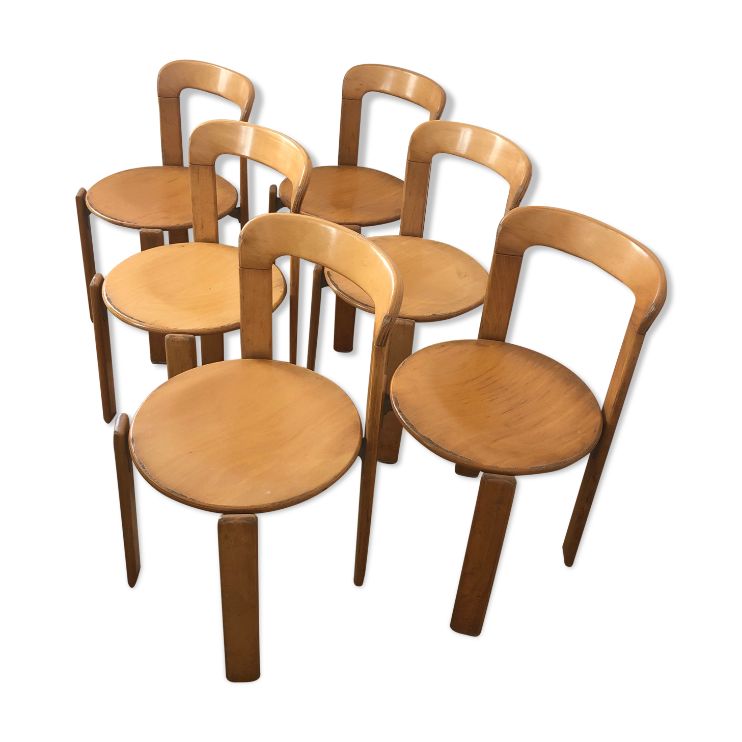 6 chairs Bruno Rey Furniture International