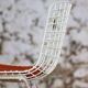 Wire Harry Bertoia chair white
