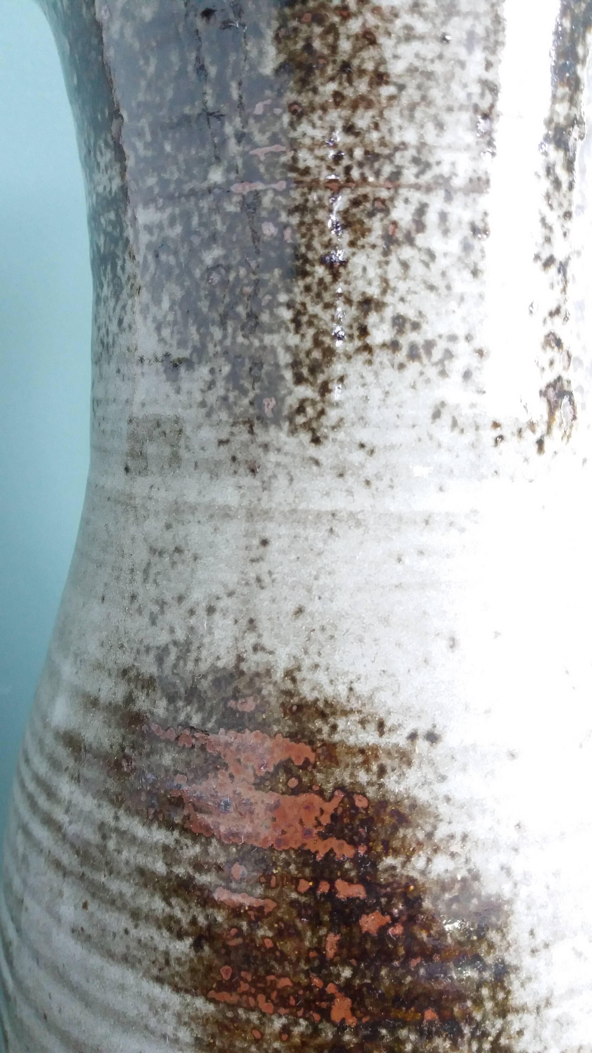 Vase signed Atch, Chantal and Thierry Robert, 1970s