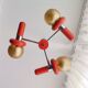 Lustre spoutnik vintage space age