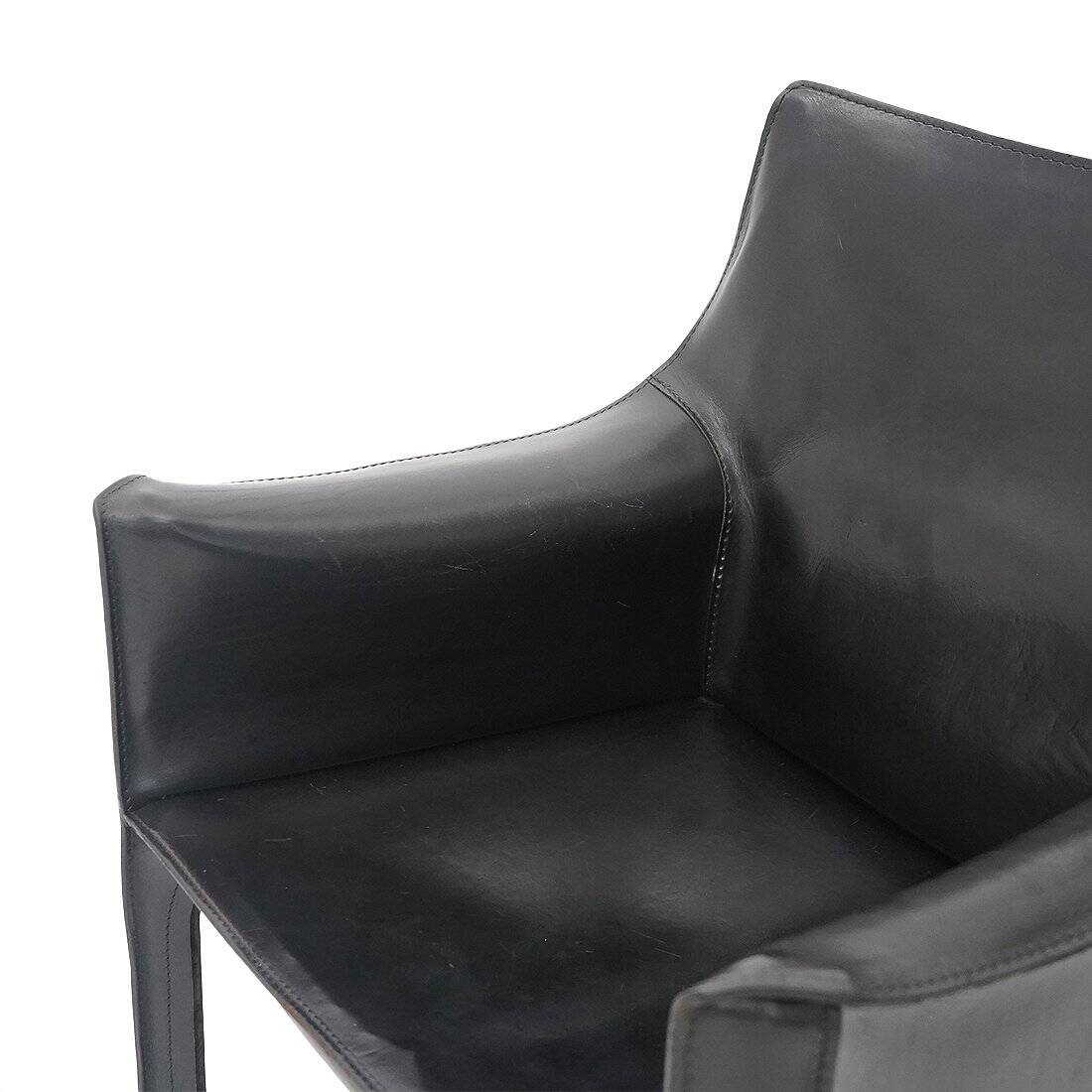 CAB armchairs by Mario Bellini for Cassina, 1970s, set of 2