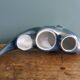 Zoomorphic salt and pepper shaker, porcelain fish