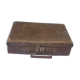Suitcase for child in brown cardboard