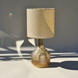 Pyrity sandstone lamp signed La Borne