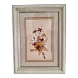 Frame dried flowers