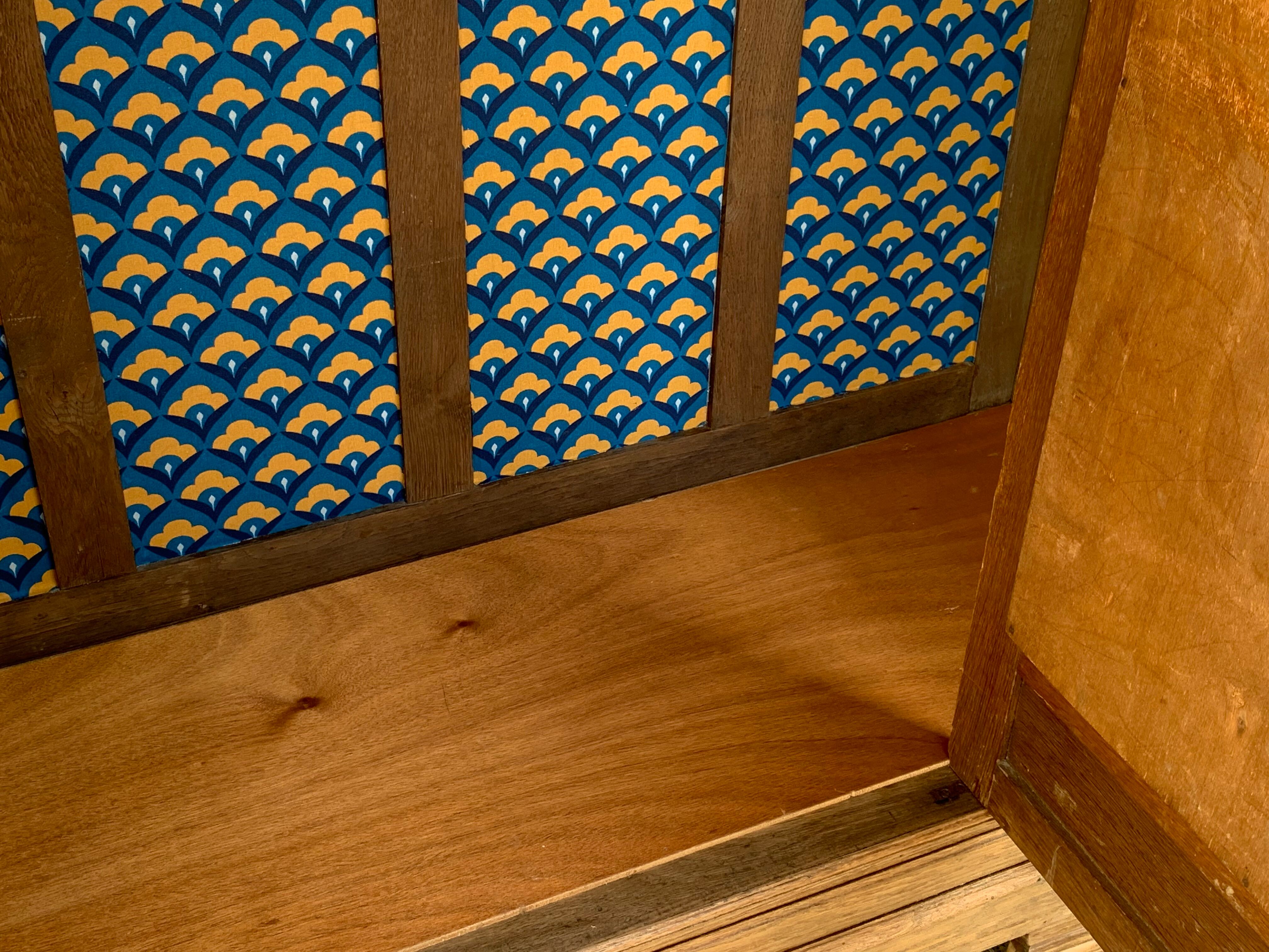 Parisian wardrobe raw wood 1920