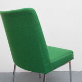 1960s chair in green and chrome from Mauser
