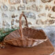Vintage wicker basket