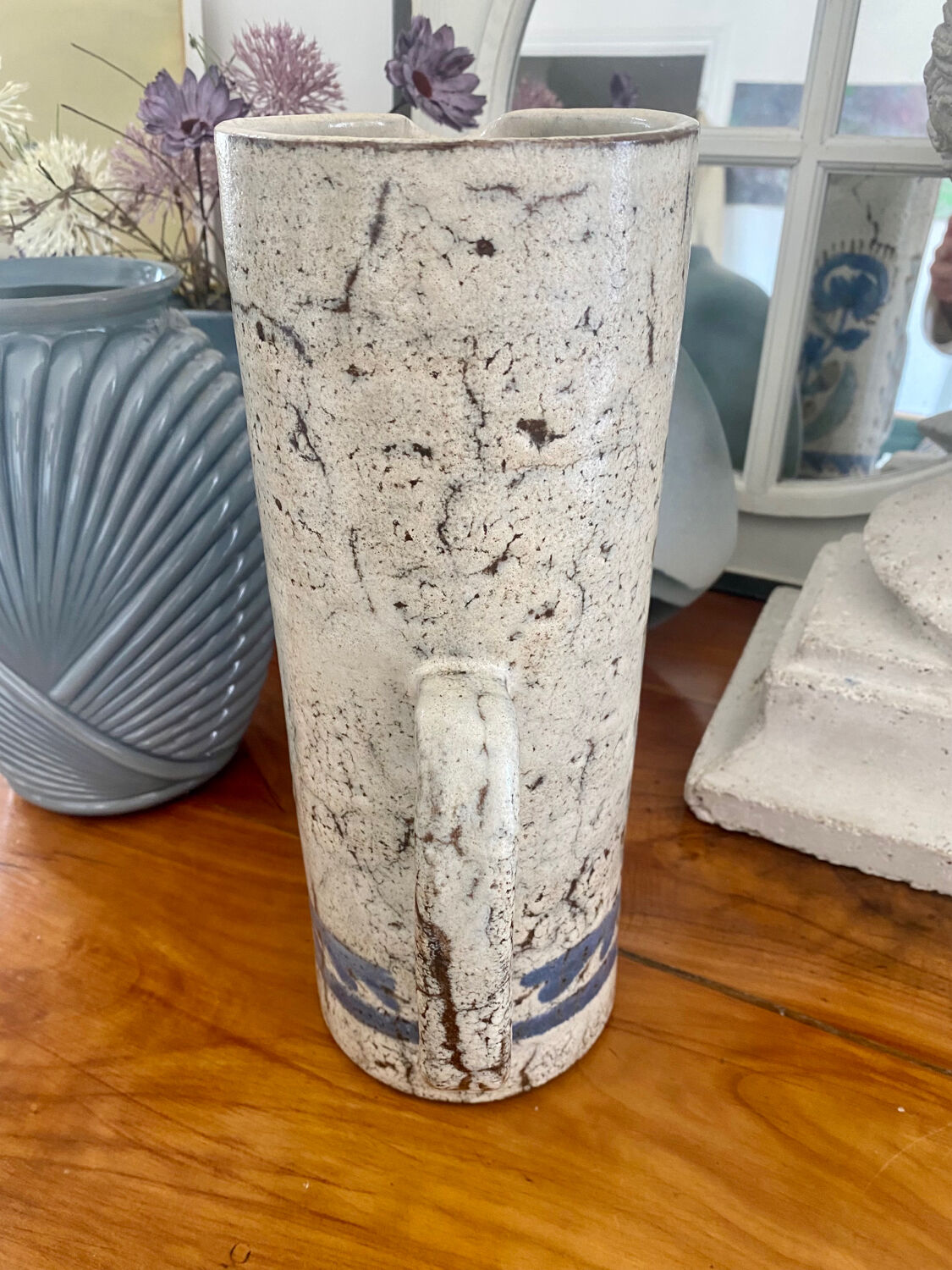 Pitcher or vase Gustave Reynaud ceramic Vallauris