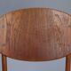 2 teak and velvet chairs - Denmark 1950s/60s