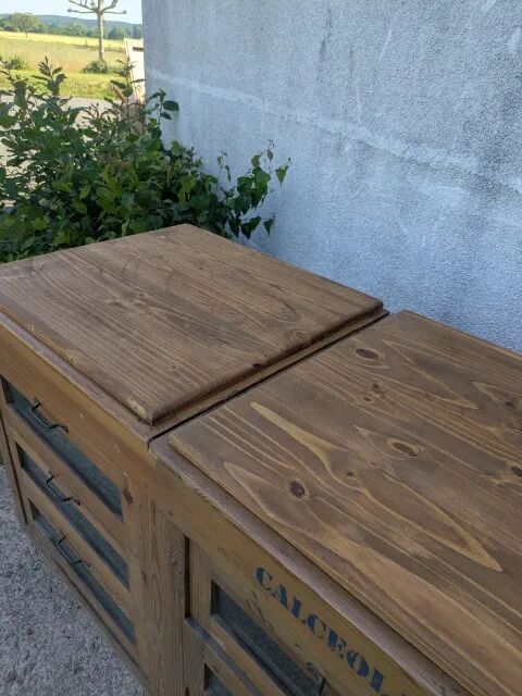 Pair of professional furniture, chests of drawers.