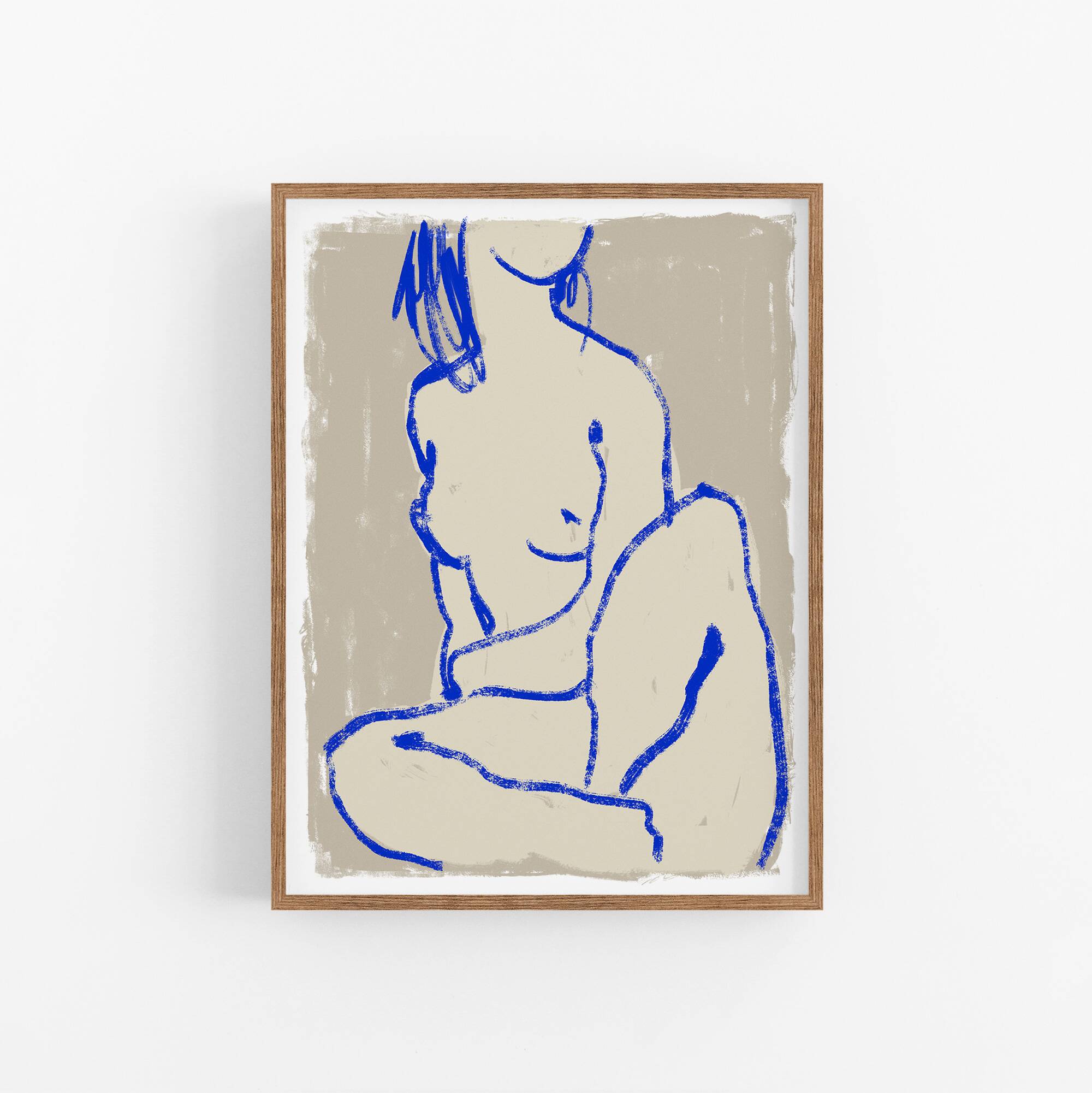 Impression giclée de figure féminine, 50x70cm