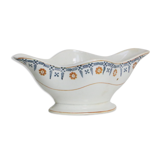 Gravy boat Terre de Fer from the French manufacture Saint Amand, vintage