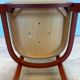 Set of 6 authentic Stella bistro chairs - Beech & Skai model