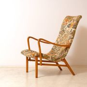 Olof Persson armchair, industrial Sweden, 1940s.