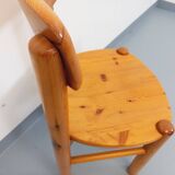 Vintage Scandinavian chair Rainer Daumiller in pine from the 60s 70s.