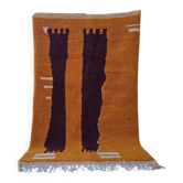 Authentic handmade beni ourain rug size 1.4/2.6 m