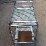Table rolling bar chrome vintage