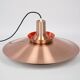 Suspension vintage danoise Lyskaer par Bent Nordsted, années 1980