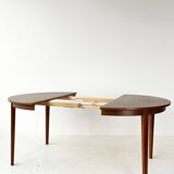 Table ronde extensible en teck