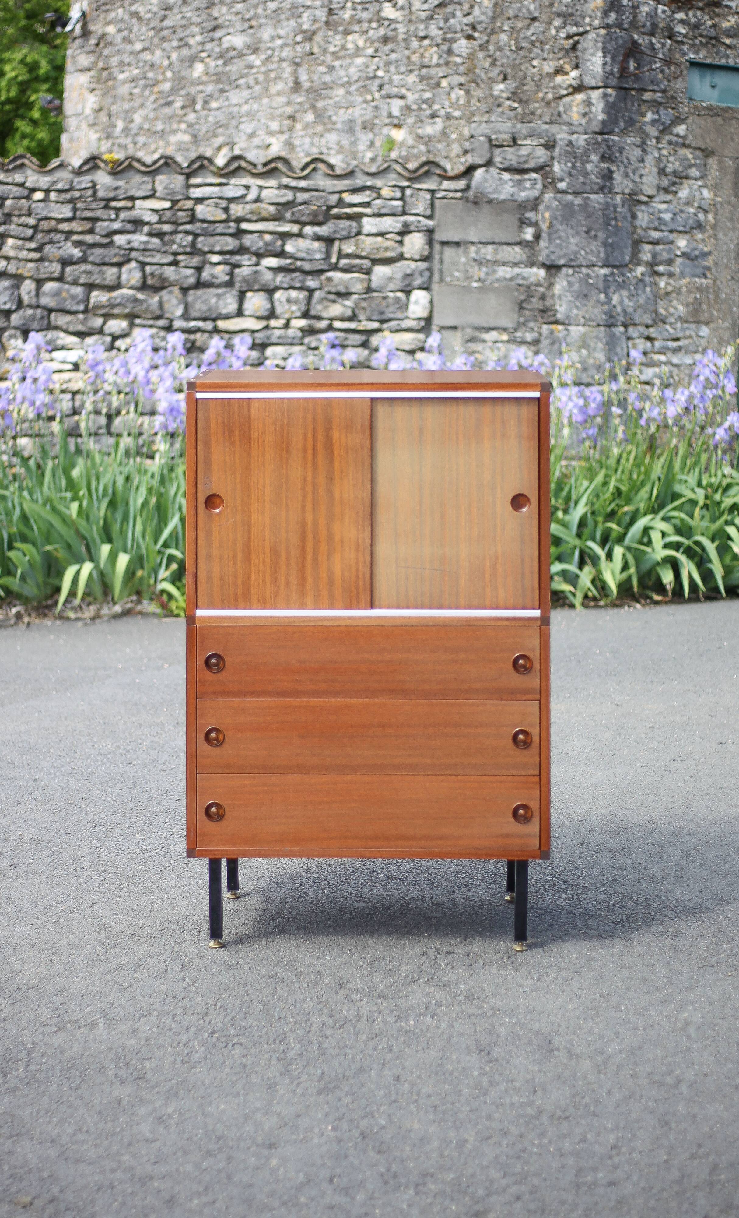 ARP Minvielle furniture, storage furniture with drawers, vintage furniture, interior decoration, 50's