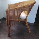 Rattan armchair