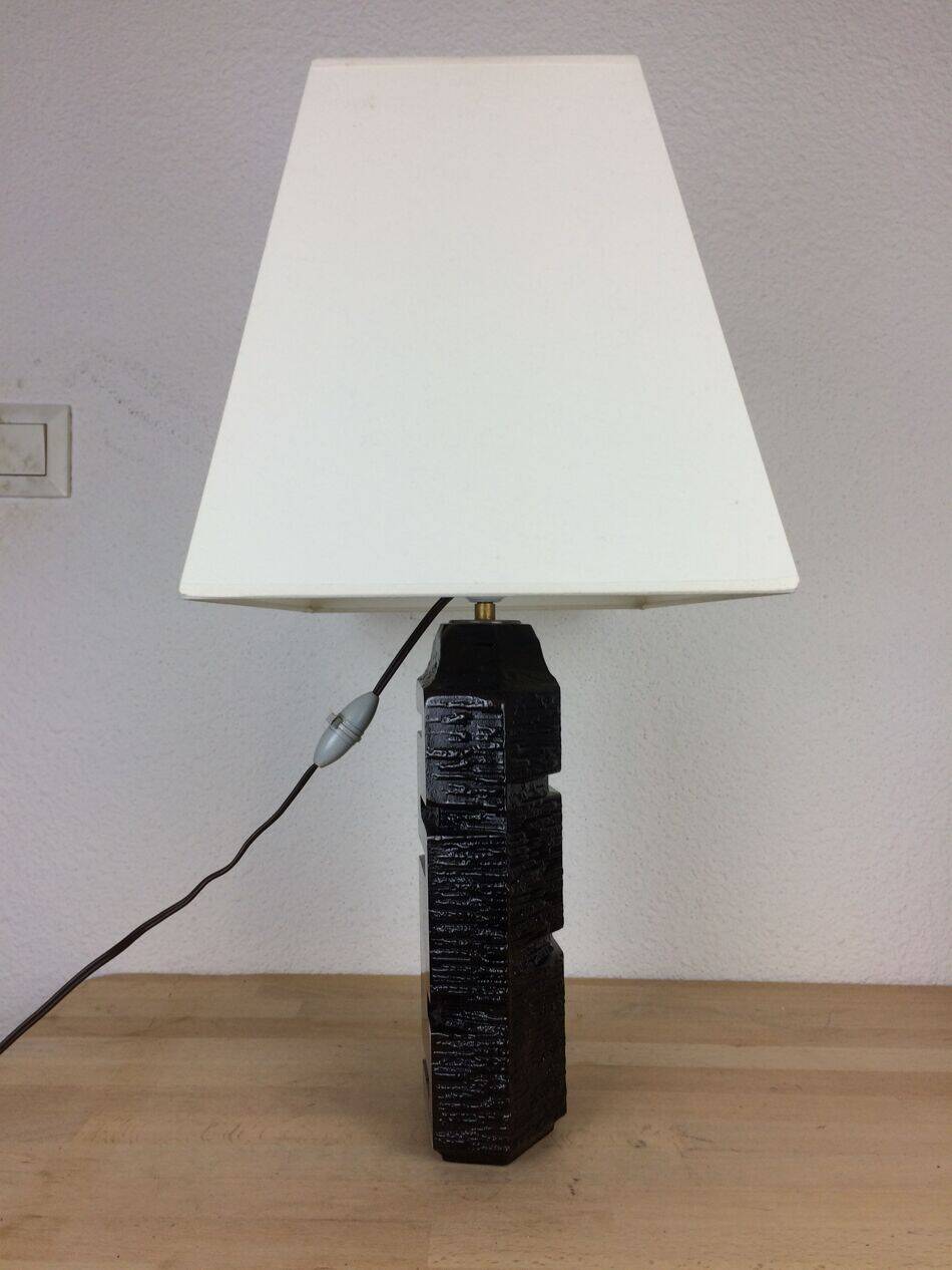 Lampe en cristal par César Baldaccini pour Daum, modèle Argos