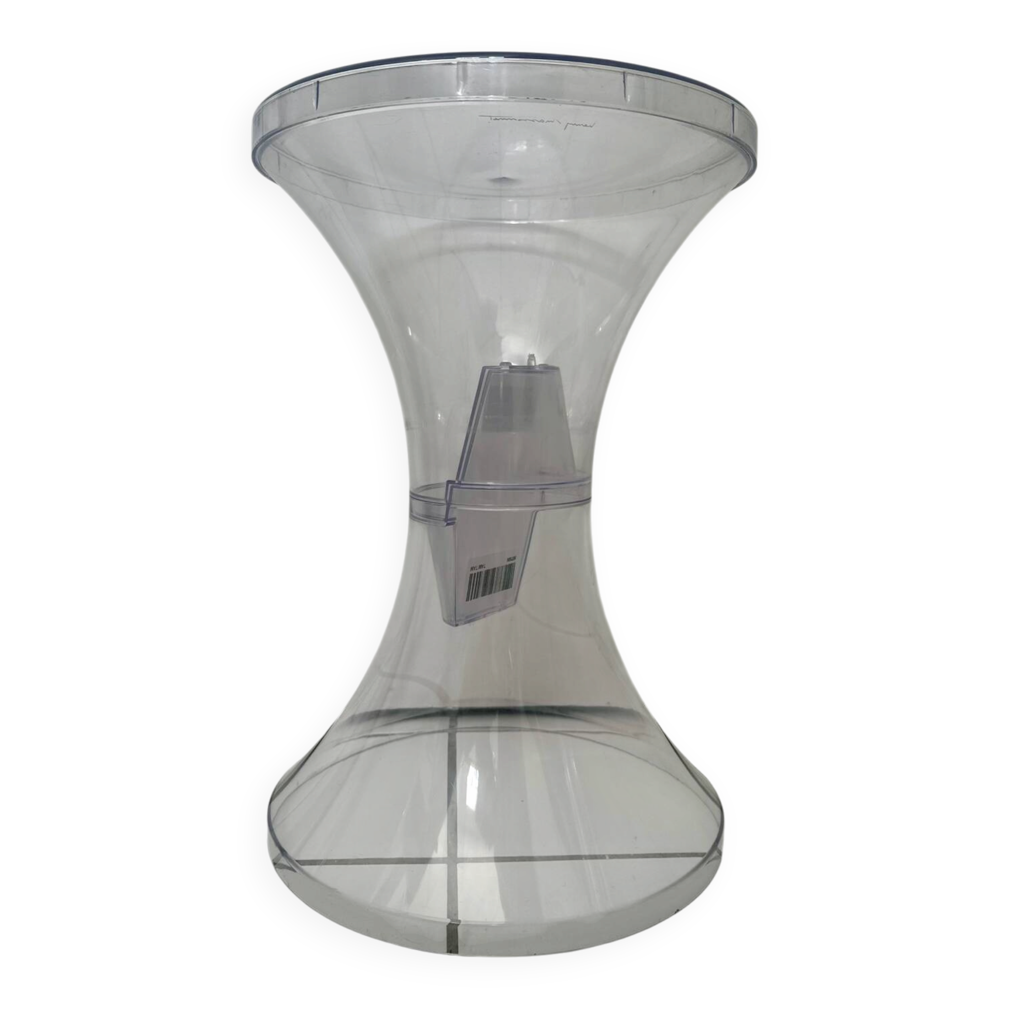 Tam Tam stool Henry Massonet vintage design transparent