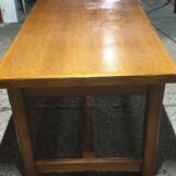 Solid oak farm table