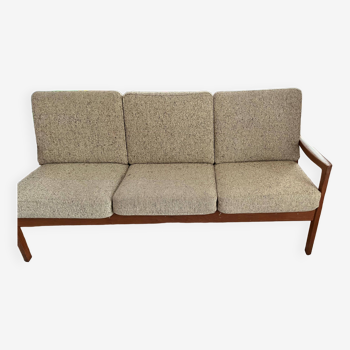 3-seater teak sofa by Ole Wanscher