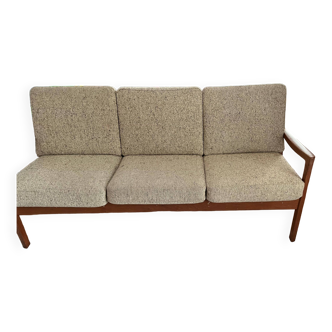 3-seater teak sofa by Ole Wanscher