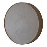 Mid-century modern wall sconce and ceiling light in linen and lace, Sweden, 1950s.