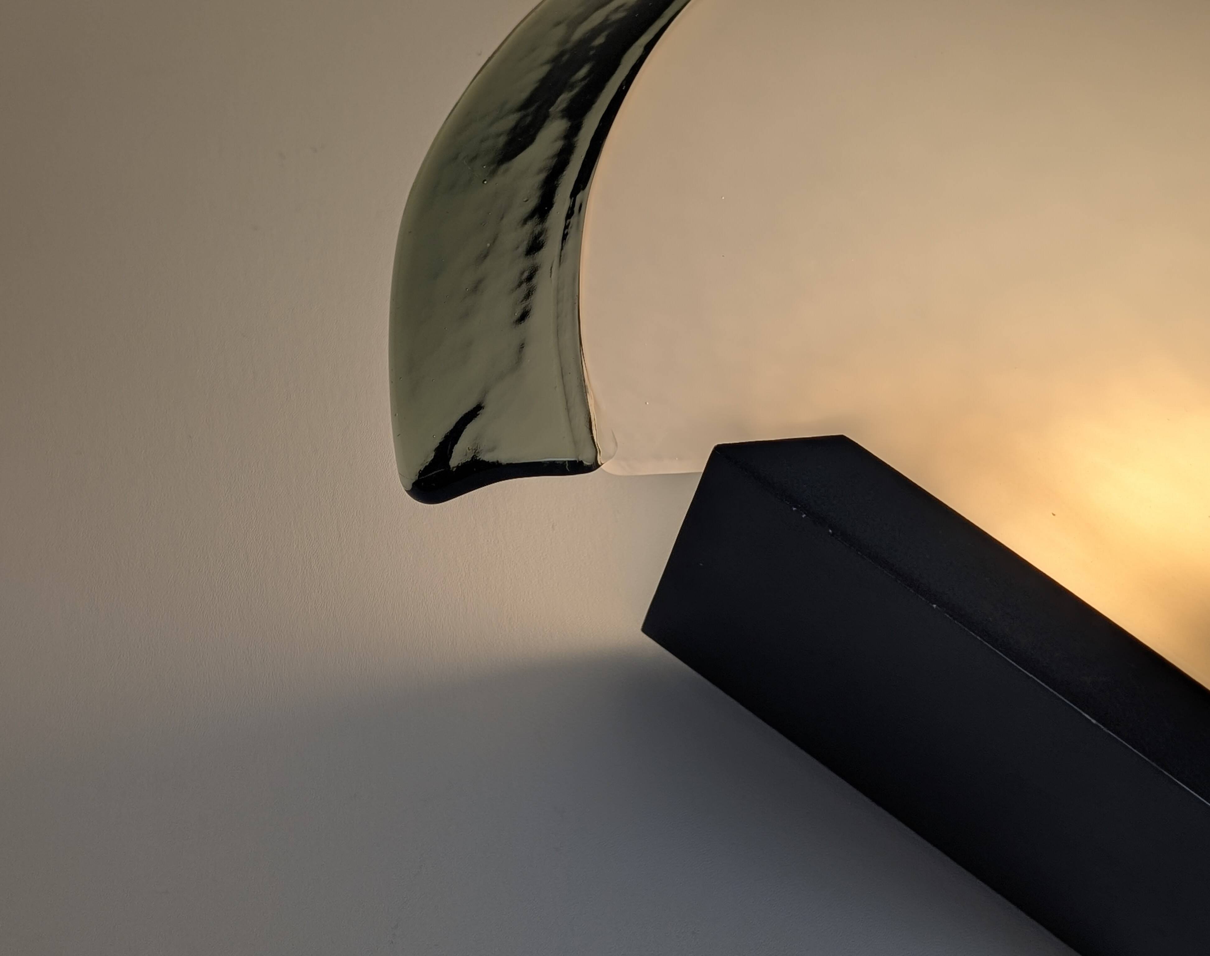 Leucos wall light, Murano glass