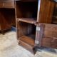 Glass tray desk