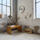 Coffee table in Perriand style, Les Arcs 1800.
