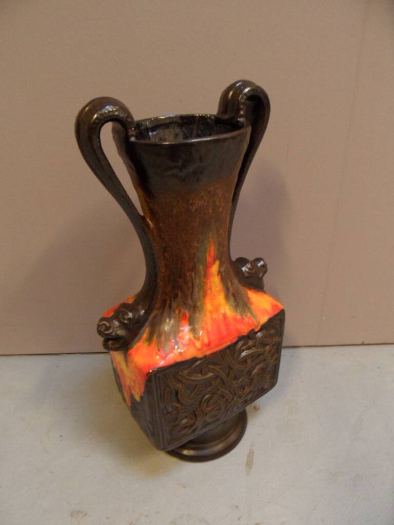 Vintage German pottery vase 1960's