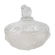 Vintage "swans" glass candy