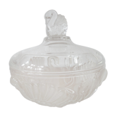 Vintage "swans" glass candy