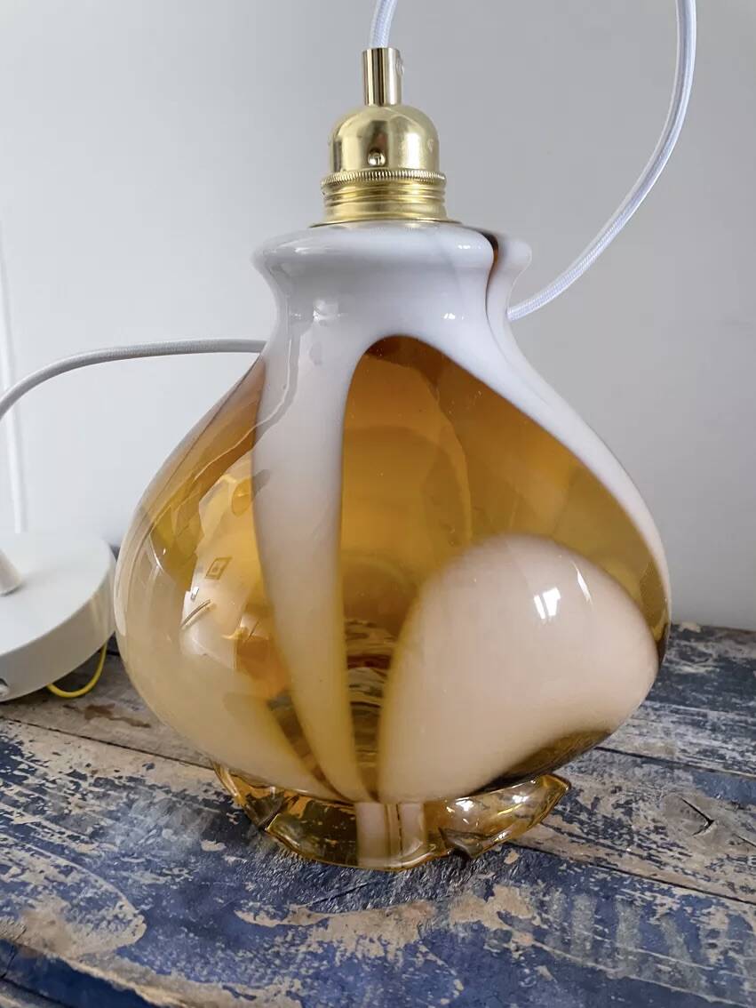 Murano glass pendant light