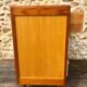Vintage blond wood chest of drawers, circa 60s