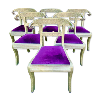 Indian ram head chairs