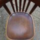 Set of 4 mismatched bistro chairs, from 1910 to 1935