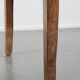French dining table made of fruitwood from the early 19th century