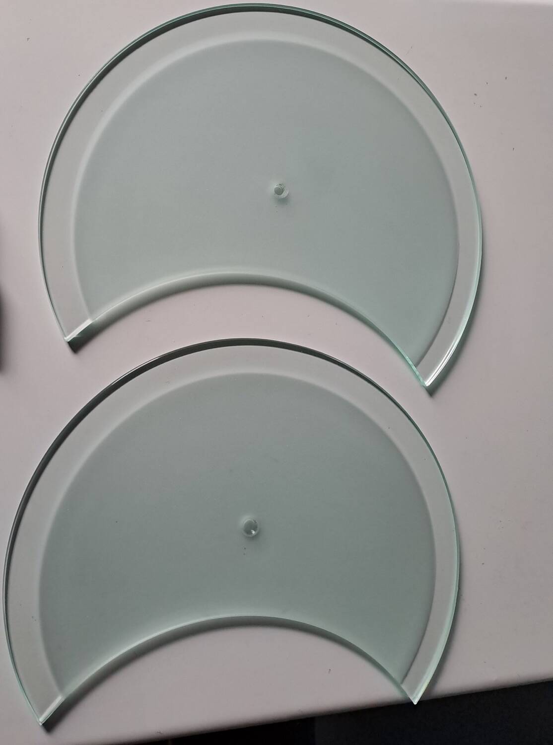 Set of 2 designer metal and glass wall lights - Metalarte - Taller Uno