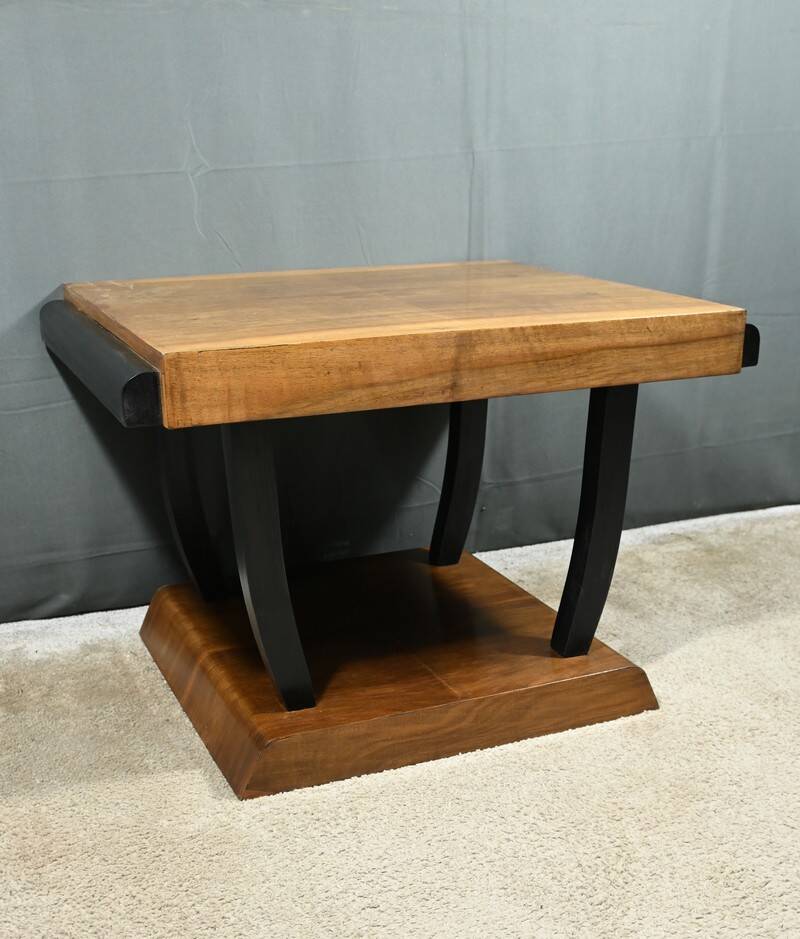 Art Deco Walnut Coffee Table – 1930