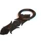 Wrought iron door knocker, 19th century