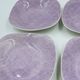Set of 6 Boch La Louvière deep plates Model Seduction 1962 – Vintage