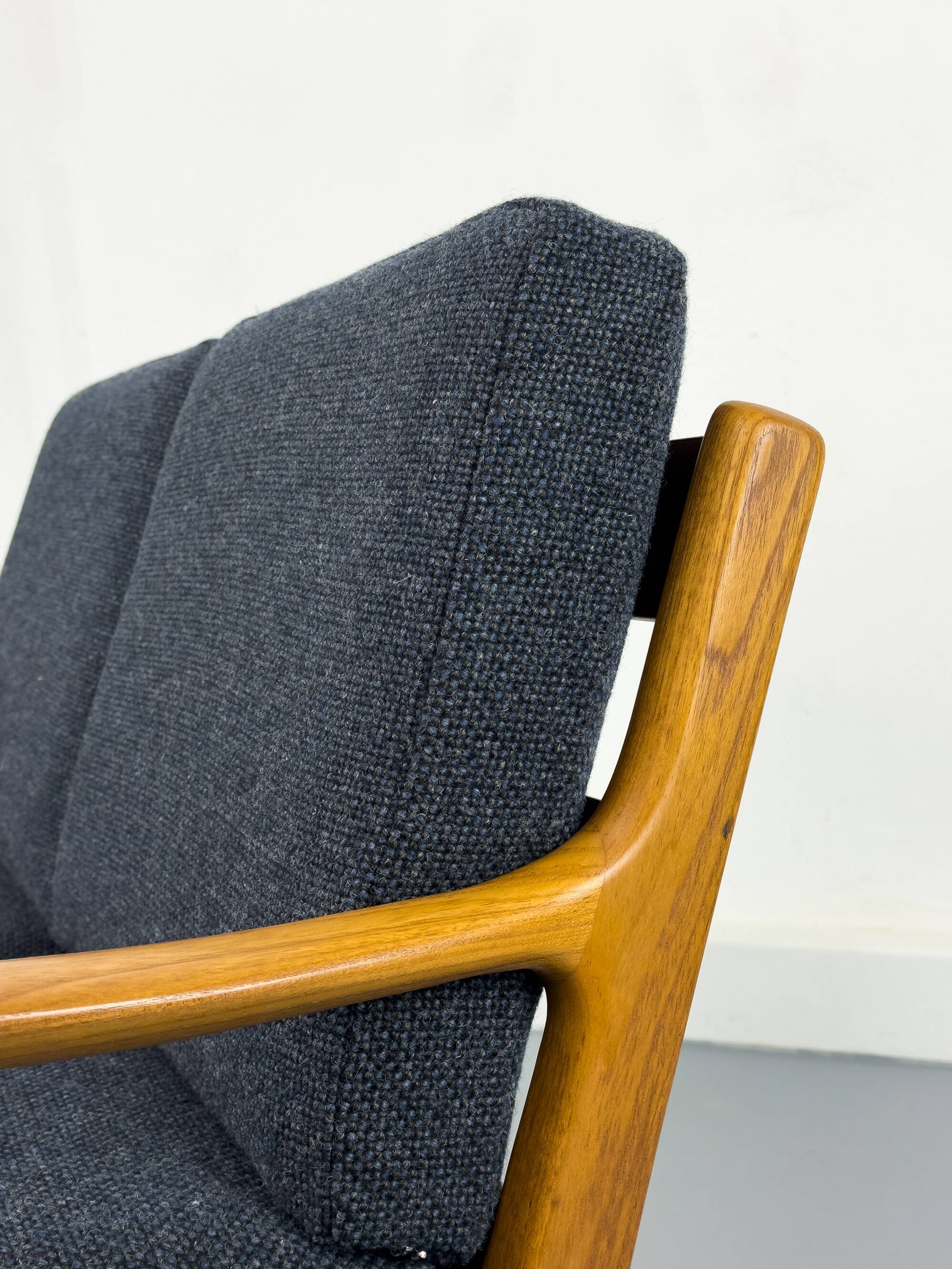 Vintage Two-Seater Senator Sofa in Teak by Ole Wanscher