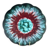 Longwy Tourmaline Platter, France, vintage 1960s, XL